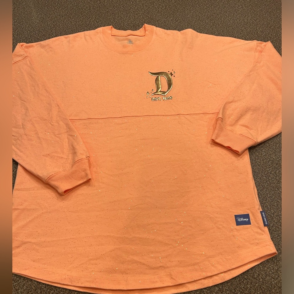 Disney jersey peach color NWOT